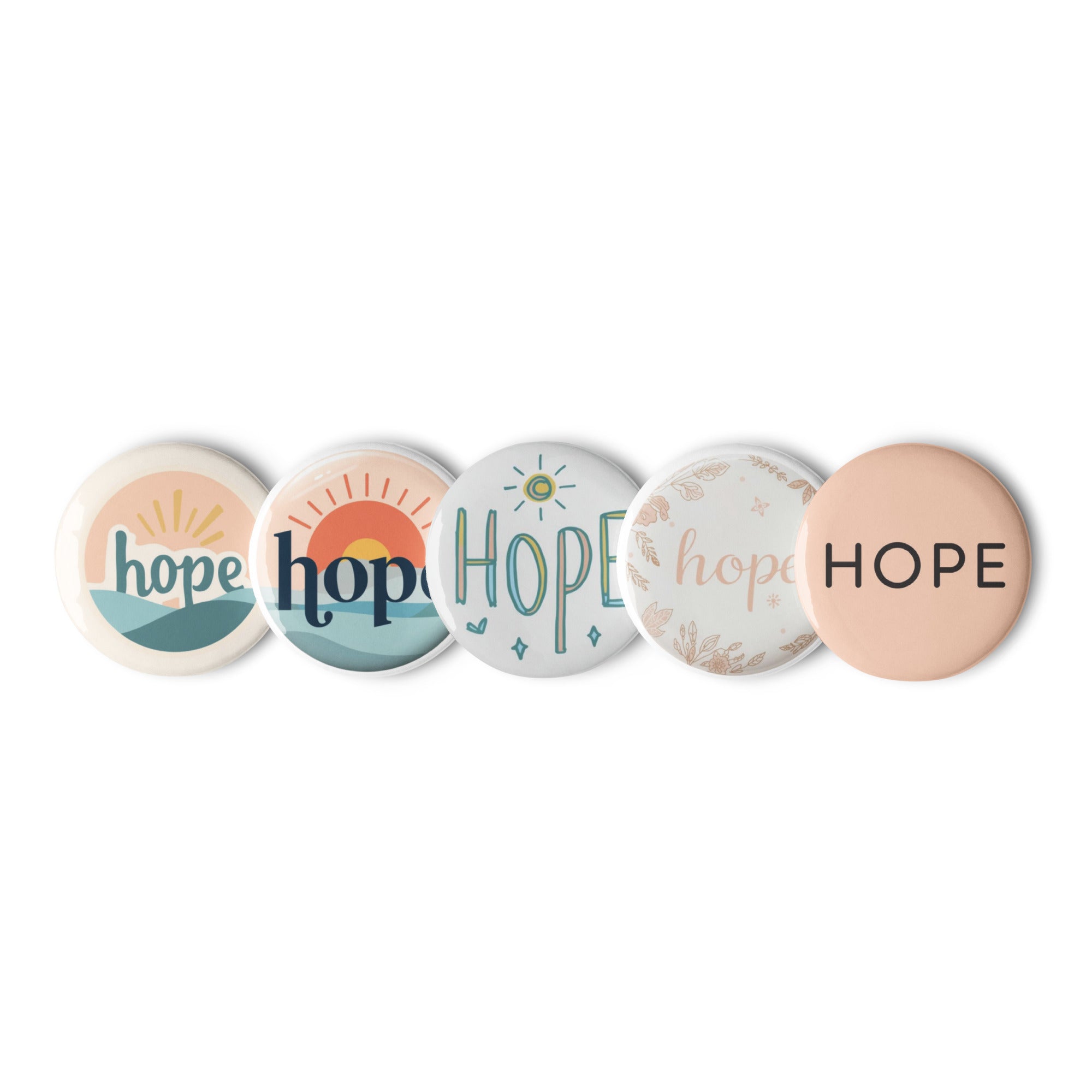 Badge of Hope Pin Set